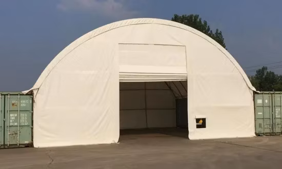 C2040 Укрытие купола крыши контейнера для перевозки для палатки контейнера для хранения