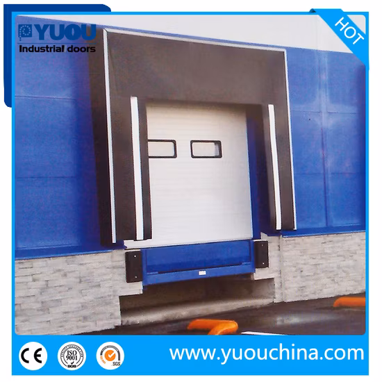 Промышленная полиэфирная ткань Механическая выдвижная складная губка Надувное уплотнение погрузочного отсека Док-укрытие для склада или холодильного хранения